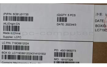 Lenovo 5CB1J01735 Tastatur inkl. Topcase ASM_UK L82QC NFP_CG