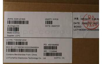 Lenovo 5CB1J01849 Tastatur inkl. Topcase ASM_EURO ENG L82QG FPSG