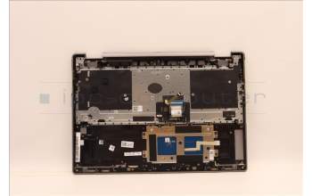 Lenovo 5CB1J01880 C-Cover with keyboard, UK English, Arctic Grey, Non-Fingerprint, UK