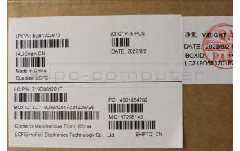 Lenovo 5CB1J02070 Tastatur inkl. Topcase deutsch L82QE FPSB