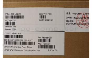 Lenovo 5CB1J02474 Tastatur inkl. Topcase ASM_SLV L82QE NFPSG