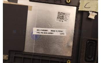 Lenovo 5CB1J02931 Tastatur inkl. Topcase ASM_ITA L82U1 I/G_FP_U