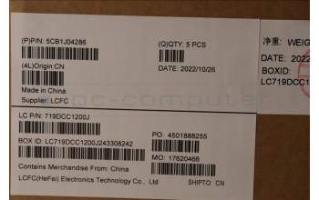 Lenovo 5CB1J04286 Tastatur inkl. Topcase ASM_EURO ENG L82TFRGBOG