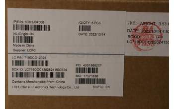 Lenovo 5CB1J04368 Tastatur inkl. Topcase spanisch L82TF WHOG