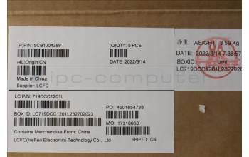 Lenovo 5CB1J04389 Tastatur inkl. Topcase ASM_HBW L82TF WHSG