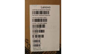 Lenovo 5CB1J08805 Tastatur inkl. Topcase spanisch H 82SN CLGY UMA