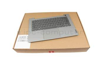 5CB1J09087 Original Lenovo Tastatur inkl. Topcase DE (deutsch) anthrazit/silber mit Backlight