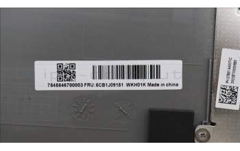 Lenovo 5CB1J09151 Tastatur inkl. Topcase deutsch C21DH MGNBL