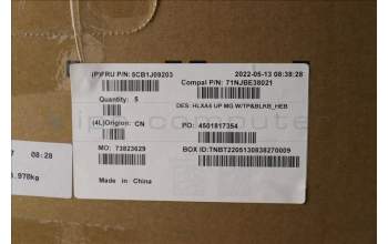 Lenovo 5CB1J09203 Tastatur inkl. Topcase ASM_HBW C21DJ MGBL