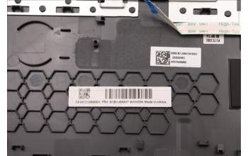 Lenovo 5CB1J09437 C-Cover with keyboard, Slovenian, Black, Backlight, UK