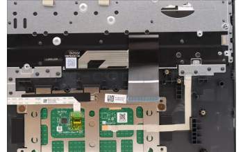 Lenovo 5CB1J09596 C-Cover with keyboard, German, Black, RGB Backlight, UK