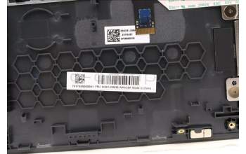 Lenovo 5CB1J09596 C-Cover with keyboard, German, Black, RGB Backlight, UK