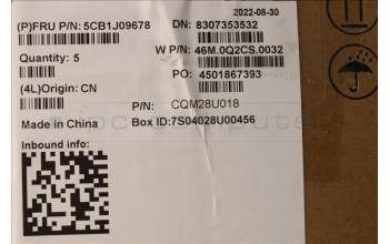 Lenovo 5CB1J09678 Tastatur inkl. Topcase ASM_FRA W 21AS AG