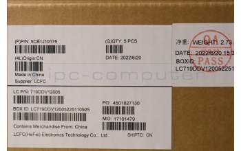 Lenovo 5CB1J10175 Tastatur inkl. Topcase ASM_CZE/SLK L82T0