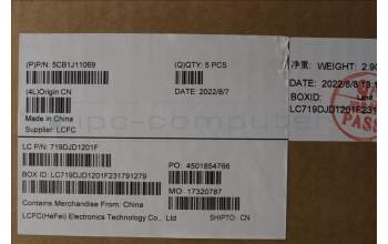 Lenovo 5CB1J11069 Tastatur inkl. Topcase schweiz L82QF FPSG