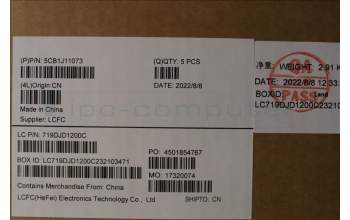 Lenovo 5CB1J11073 Tastatur inkl. Topcase ASM_UK L82QF FPSG