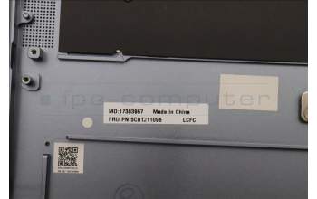 Lenovo 5CB1J11096 Tastatur inkl. Topcase ASM_NORDIC L82QF NFPSB