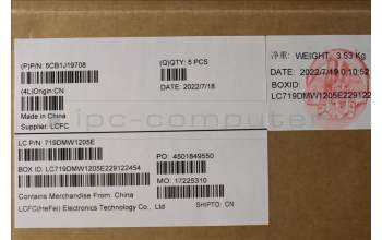 Lenovo 5CB1J19708 Tastatur inkl. Topcase ASM_FRA L82V7 NFPAB