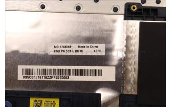Lenovo 5CB1J19716 Tastatur inkl. Topcase ASM_SLV L82V7 NFPAB