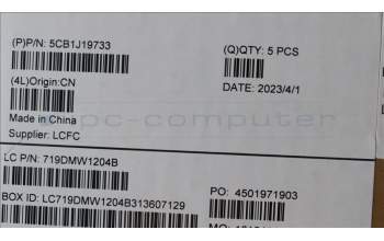 Lenovo 5CB1J19733 Tastatur inkl. Topcase ASM_POR L82V7 NFPGY