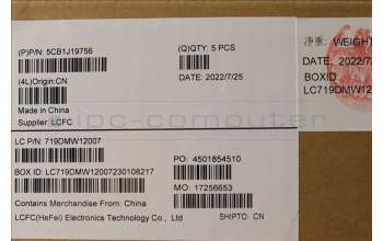 Lenovo 5CB1J19756 Tastatur inkl. Topcase ASM_GRE L82V7 NFPGY