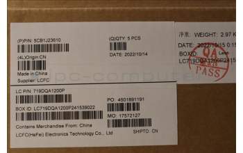 Lenovo 5CB1J23610 Tastatur inkl. Topcase ASM_RUS L82UT CG