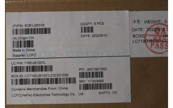 Lenovo 5CB1J30316 Tastatur inkl. Topcase ASM_POR L82TK_UG