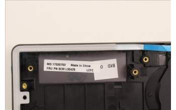 Lenovo 5CB1J30425 C-Cover with keyboard, US English Euro, Backlight, Fingerprint, US