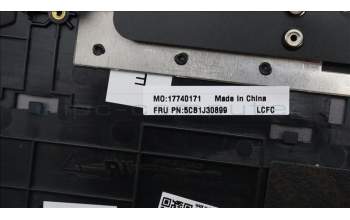 Lenovo 5CB1J30899 Tastatur inkl. Topcase spanisch L82UH FP BL