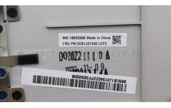 Lenovo 5CB1J31340 Tastatur inkl. Topcase spanisch L82U9 CGWH