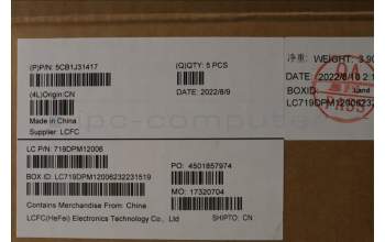 Lenovo 5CB1J31417 Tastatur inkl. Topcase ASM_ENG L82TD