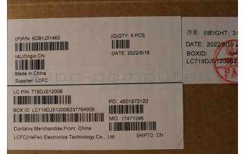 Lenovo 5CB1J31463 Tastatur inkl. Topcase deutsch L82UG OG_RGB