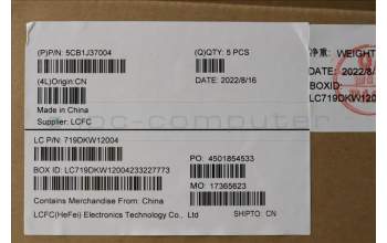 Lenovo 5CB1J37004 Tastatur inkl. Topcase ASM_HBW L82TL SG