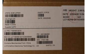 Lenovo 5CB1J37644 Tastatur inkl. Topcase ASM_ARA L82V6 NFP_CG