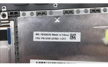 Lenovo 5CB1J37651 Tastatur inkl. Topcase schweiz L82V6 NFP_CG