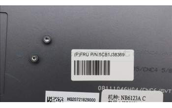 Lenovo 5CB1J38369 Tastatur inkl. Topcase ASM_HUN H21EL STGY_8HD