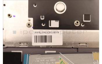 Lenovo 5CB1J38374 Tastatur inkl. Topcase ASM_NORDIC H21EL SG 8HD