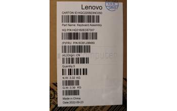 Lenovo 5CB1J38450 Tastatur inkl. Topcase ASM_NORDIC H82UWIVGA