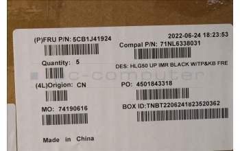 Lenovo 5CB1J41924 Tastatur inkl. Topcase ASM_FRA C 82SB BLA