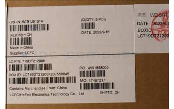 Lenovo 5CB1J51014 Tastatur inkl. Topcase ASM_ENG L82UU CG