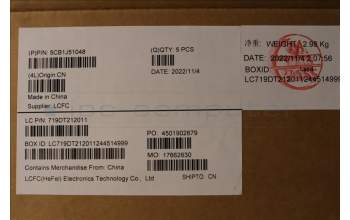 Lenovo 5CB1J51048 Tastatur inkl. Topcase ASM_EURO ENG L82UU SG