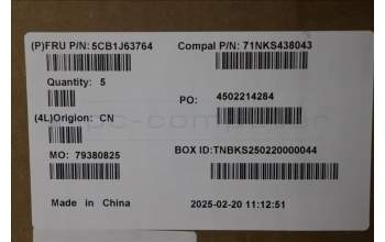 Lenovo 5CB1J63764 Tastatur inkl. TopcaseASM_GER C82VF NFP CG