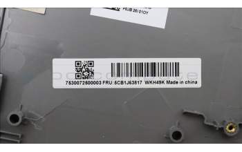 Lenovo 5CB1J63817 Tastatur inkl. TopcaseASM_CZE/SLK C82VF FP CG