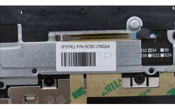 Lenovo 5CB1J76024 Tastatur inkl. Topcase ASM_ENG H82WUSTGY