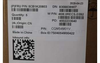 Lenovo 5CB1K20803 Tastatur inkl. Topcase ASM_HBW W82XX AG BL