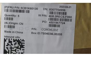 Lenovo 5CB1K60130 Tastatur inkl. Topcase ASM_NORDIC W 82XY AB