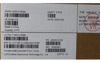 Lenovo 5CB1K78328 Tastatur inkl. Topcase ASM_ARA L82XA FP AG