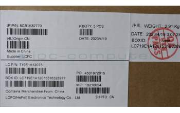 Lenovo 5CB1K82770 Tastatur inkl. Topcase spanisch L82XA NFP AG