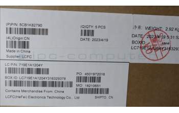 Lenovo 5CB1K82790 Tastatur inkl. Topcase schweiz L82XA NFP AG