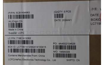 Lenovo 5CB1K84963 Tastatur inkl. Topcase ASM_FRA L82XA NFPAB